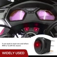 thumbnail image 2 of Nilight 8PCS 12V-24V 20A Red LED Round Rocker Toggle Switch 3 Pin SPST ON Off with 16AWG Pre-Wired Leads for Car Truck Boat Marine, 2 of 8
