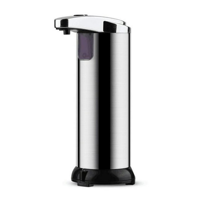 Automatic Soap Dispenser with Sensor Large Capacity Smart Intelligent Induction Hand Sanitizer Dispenser Liquid Soap Pump Kitchen Supplies Silver One Size