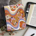 thumbnail image 6 of HELLHERO Retro Floral Print Bible Cover with Storage Bookmark Belt Church Bible Bag for Outdoor Study, PU Leather Bible Covers for Bible Study, 6 of 12