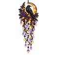 thumbnail image 2 of Elegant Halloween Cascade Wall Light, Black Crow Silhouette Style Halloween Wall Hanging Decor with Gothic Design LED Lighted Wall Ornament for Fireplace Entryway Halloween Decor, 2 of 3