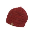thumbnail image 1 of Gravity Threads Bonnet Doux en Tricot Confetti, Bourgogne, 1 of 2