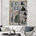 thumbnail image 2 of Jeu de football Jour II - Vintage Sport Encadré Toile, 2 of 3
