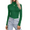 Dark Green, variant on Oudiya Women Long Sleeve Turtleneck Fall Fashion Lightweight Shirts Base Layer Slim Fit Thermal Underwear Tops, S-XXL