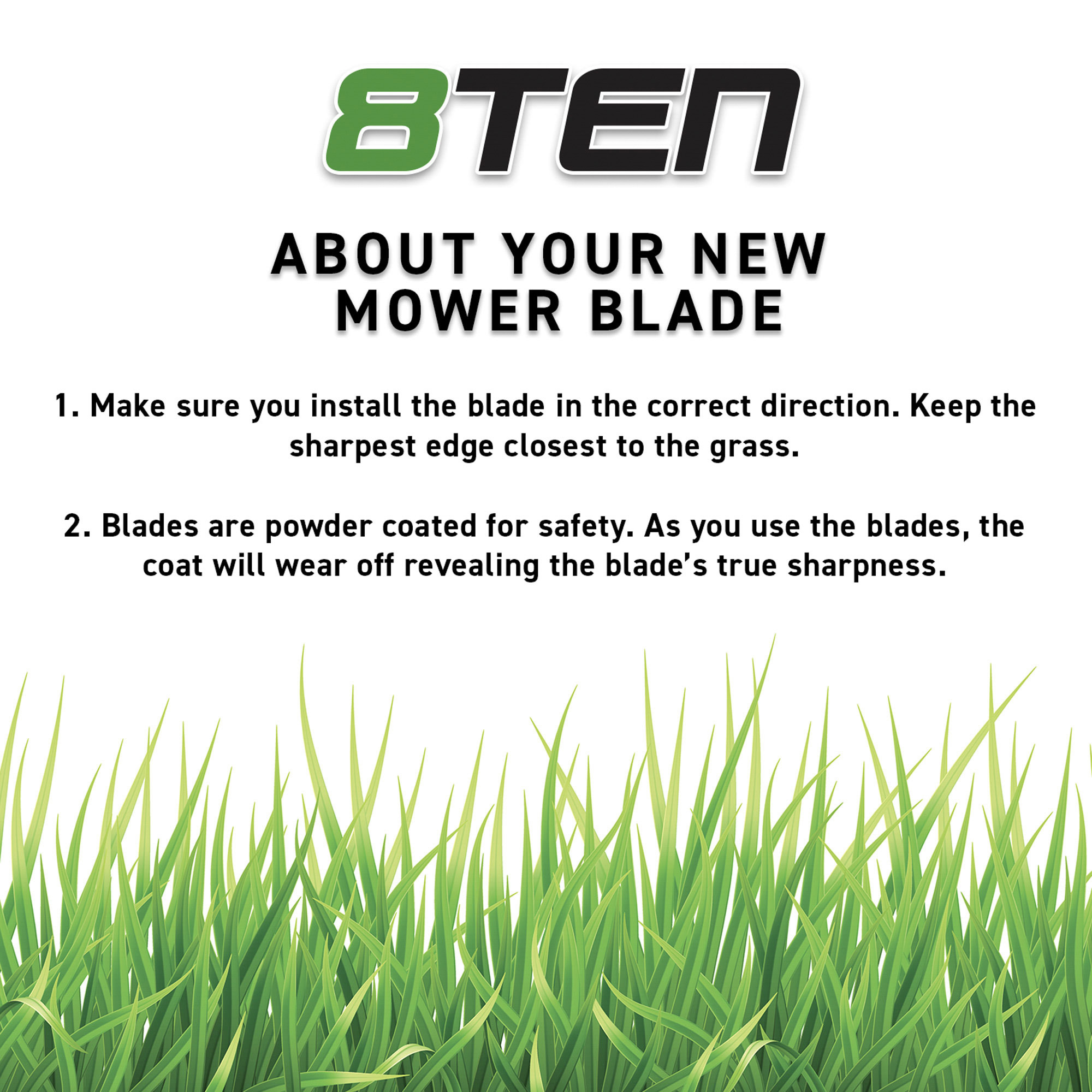 8TEN LawnRAZOR Blade for Husqvarna 586859604 L421P LC221A 21-inch High Lift 810-CBL2642D