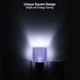 thumbnail image 6 of Cauagu Purple Snowflake Elegance Print LED Nightlight,0.5W Night Lights Plug into Wall 1 Pack with Dusk-to-Dawn Light Sensor Soft Glow Lamp for Bathroom Adult Hallway-UK, 6 of 7