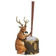 thumbnail image 2 of De Leon Collections Stinky Deer Free-Standing Toilet Brush and Holder, 2 of 3