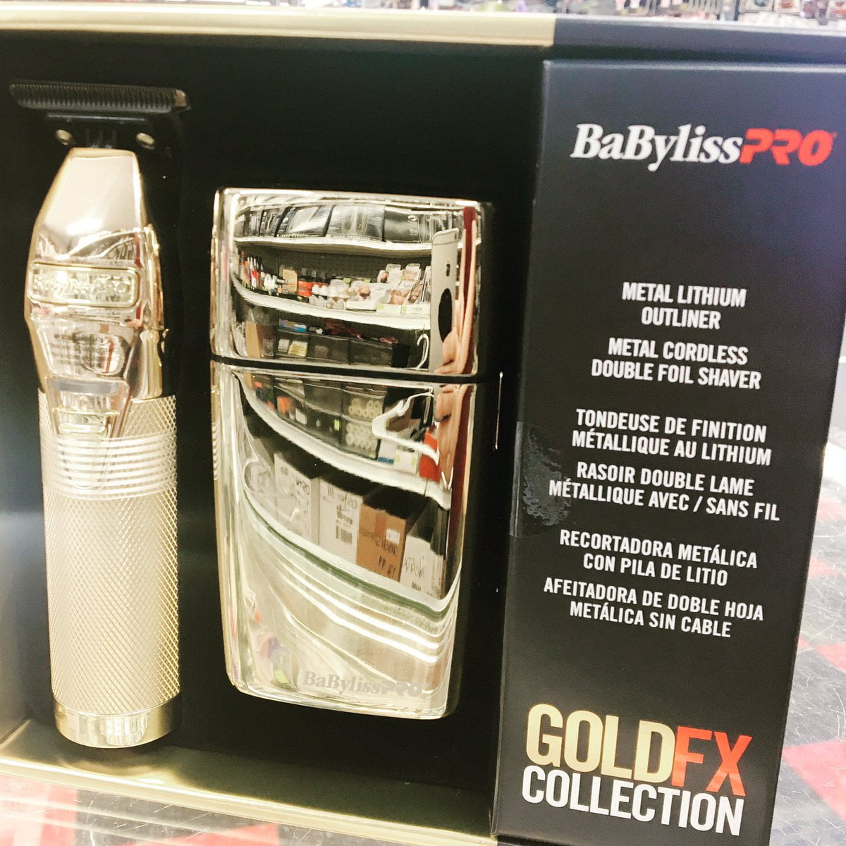 babyliss pro gold fx collection trimmer and shaver combo