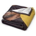 thumbnail image 2 of Shemar Moore Blanket Soft Flannel Fleece Throw Blanket Pattern Warm Plush Blankets 50"x40", 2 of 6