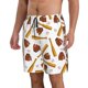 thumbnail image 2 of Balery Baseball Sport Traje de Baño Estilo Hawaiano para Hombre, Shorts de Secado Rápido con Bolsillos-X-Large, 2 of 6