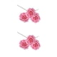 thumbnail image 1 of Flores artificiales Advancent 50 piezas rosas simulación decoración Rosa oscuro, 1 of 6