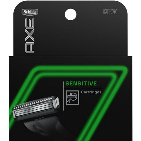 Axe Schick Sensitive Refill Cartridges 4 Count