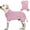 1# Pink Stripe, variant on KYEESE Dog Pajamas, Pink Stripe Dog Pjs, Dog Pajamas for Small Dogs, S