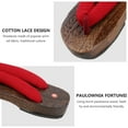 thumbnail image 7 of FRCOLOR Japanese Style Sandals Red EVA Men Footwear 1 Pair, 7 of 7