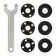thumbnail image 1 of 1 Conjunto de llave inglesa angular duradera llave inglesa profesional con juntas, 1 of 7