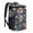 Black-43, variant on Colorful Abstract Geometric Cooler Backpack - 20L Insulated Leakproof Lunch Bag, Plaid Stripes