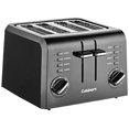 thumbnail image 1 of Cuisinart 4-Slice Compact Toaster, Black with Dual Custom Controls, High-Lift Carriage, 1 of 6