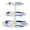 Sea Creatures, variant on Cupcake Dessert Display Holder Tower Decorations For Party Wedding Birthday Anniversary Sun Clouds Sleeping Face