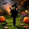 thumbnail image 3 of Halloween Ghost Decor 5 X 3 Inch Glow in The Dark Halloween Decorations Outdoor Halloween Yard Decor for Lawn Porch Haunted House Party, 3 of 5