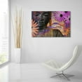 thumbnail image 6 of Epic Art 'Jewels of Wisdom' by Fusion Idol Arts, Acrylic Glass Wall Art, 36"x24", 6 of 8