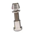 thumbnail image 2 of Juego de tuercas de perno de vástago de bicicleta, reparación de tuercas de tornillo de vástago de bicicleta, accesorio liviano, repuestos portátiles, Plata, 2 of 8