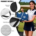 thumbnail image 6 of HUIACONG Blue Golf Club Golf Cart Covers Seat Portable Comfortable Golf Cart Covers Seat Club Car 4 Pocket Non-Slip Fit Most Cars EZGO Yamaha Club Car, 6 of 7