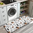 thumbnail image 3 of Halloween Spooky Icons Pattern Kitchen Rug Mat,Kitchen Runner Rugs Non Skid Washable,Decorative Kitchen Floor Mats for Kitchen,Sink,Laundry,17"x47.2", 3 of 7