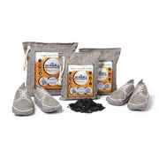 Kookaboom 7 Piece Bamboo Charcoal Air Purifying Bags - Three Sizes - Odor Eliminator