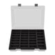 thumbnail image 4 of Estuche de almacenamiento para coches modelo 1/64, portátil, multifuncional, protector, resistente al polvo, con 27 compartimentos, organizador para coches de juguete. Azul, 4 of 10