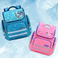 thumbnail image 3 of Mochila para niños Mochila escolar a prueba de salpicaduras de dibujos animados reflectantes, 3 of 8