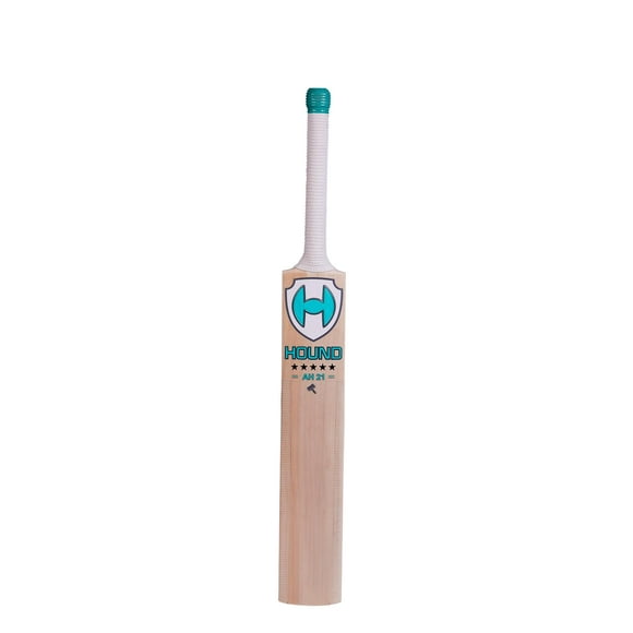 Hound Akeal Hosein Edition Players Cricket Bat , Grade 3 | Natural Wood Color , Made With Top - Grade English Willow