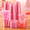 Pink-16oz, variant on 16oz Black-50 Plastic Party Cups with Lids and Straws