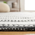 thumbnail image 4 of SAFAVIEH Kilim Alondra Striped Area Rug, Black/Ivory, 3' x 5', 4 of 8