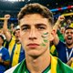 thumbnail image 1 of Tatuajes temporales para rostro y cuerpo: tatuajes de fútbol resistentes al agua para aficionados al deporte, decoraciones para animar a los hinchas en los partidos, divertidos recuerdos para fi, 1 of 6