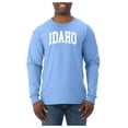 thumbnail image 2 of Wild Bobby State of Idaho College Style Men Long Sleeve Shirt, 2 of 6