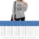 thumbnail image 2 of Sudadera Patrón de gnomo Jersey clásico Estilo navideño Traje diario para mujer (Gris XXL) Ygjytge Gris T XXL para Mujer, 2 of 9