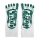 thumbnail image 4 of Five Fingers Acupoint Calcetines transpirables reutilizables para spa doméstico (blanco) Ndcxsfigh  Cuidado Belleza, 4 of 8