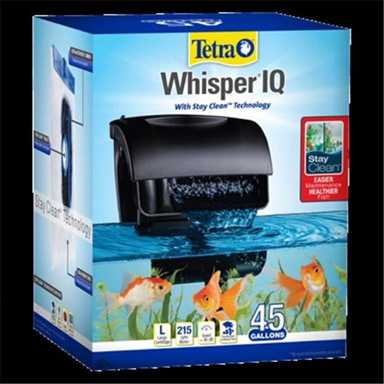 Whisper IQ Power Filter for Aquariums up to 45 Gallons photo 1