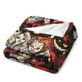 thumbnail image 4 of Horror Blanket Movie Flannel Throw Blankets Soft Pile Cozy Plush Throw Blanket for All Seasons, 3D Printed Warm Blanket for Sofa Beds Home Decor, 4 of 10