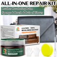 thumbnail image 4 of Kit de reparación de cuero RABEKIM Medium Brown Leather Recoloring, 4 of 6