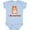 AE-Light Blue, variant on I Love Hamsters Boys or Girls Baby Bodysuit