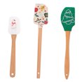 thumbnail image 4 of WEUVEB 3-Piece Wood Kitchen Utensil Set, Wooden Scraping Tools for Cooking and Baking, Ideal for Home Use, 4 of 8
