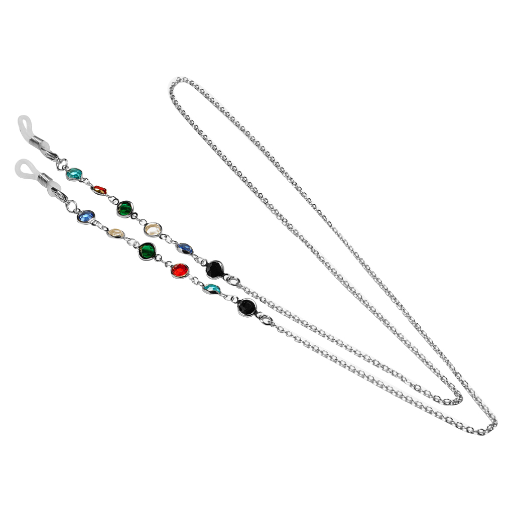 1PCS Eyeglasses Retainer Chain Glasses Beaded Lanyard Reading Glasses