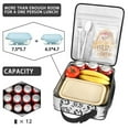 thumbnail image 4 of Team Sports Lunch Box Gift Set - Insulated Cooler Bag for Baseball, Football, Basketball, Volleyball Fans - Personalized Team Meal Tote Idea, 4 of 6