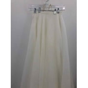 Pre-Owned Jenny Yoo White Size 0 Maxi Skirt