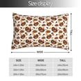 thumbnail image 2 of Cauagu Turkey And Thanksgiving3 Print Pillow Covers with Envelope Closure,1PC Pillow Cases Decorative Pillow Case for Bed & Couch, Pillows Not Included-16"x24", 2 of 6