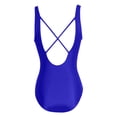 thumbnail image 5 of Bathing Suit For Women- "Women's Chic Neck Swimsuit Color Straps Open Back Triangle Design", Bikini Femme, 5 of 5