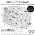 thumbnail image 6 of Sweet Jojo Designs Cartoon Puppy Dog Crate Kennel Cover 36in., 6 of 6
