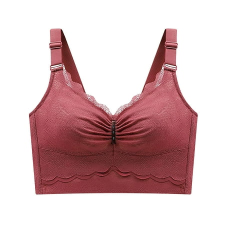 

Patlollav Womens Bra Underwear Removable Shoulder Strap Daily Comfort Bra Underwear