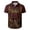 Gray, variant on Men's Traditional Bavarian Oktoberfest Shirt, Lederhosen Plaid Print Button Down Shirt Tops