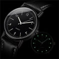 thumbnail image 4 of Resicozy Womens Wrist Watches Casual Fashion Solid Color Quartz Watch Ladies with PU Leather Blue, 4 of 4